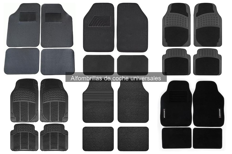 ¿Cómo elegir las mejores alfombrillas universales para coche?