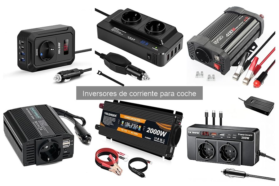 ¿Cómo elegir un inversor de corriente para coche?