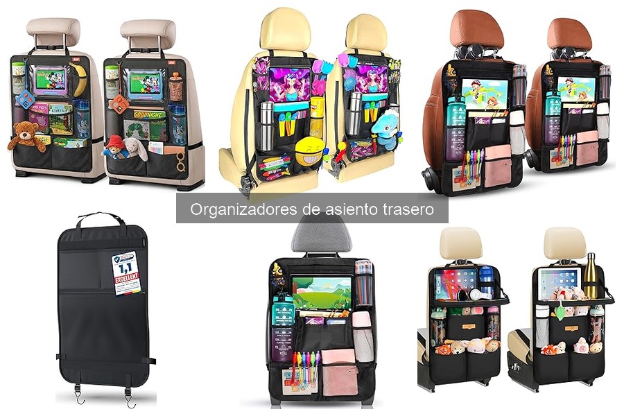 Cómo evitar que un organizador de asiento trasero se deslice