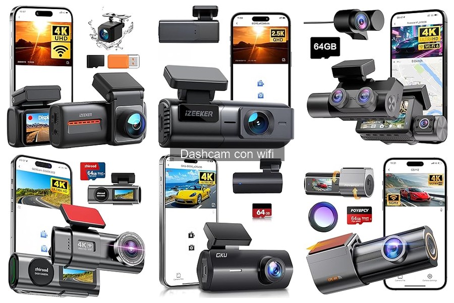 Cómo funcionan las dashcams con wifi: guía técnica