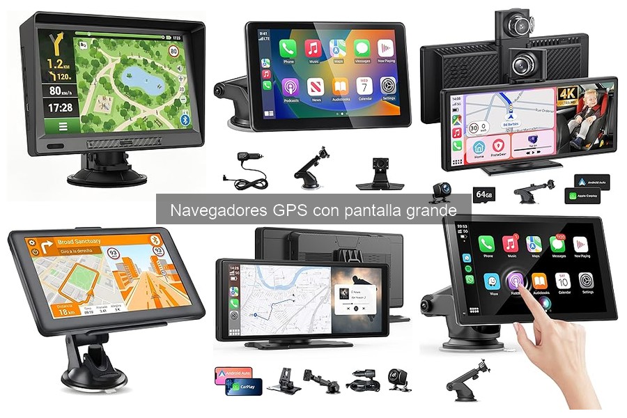Cómo instalar un navegador GPS con pantalla grande en tu coche