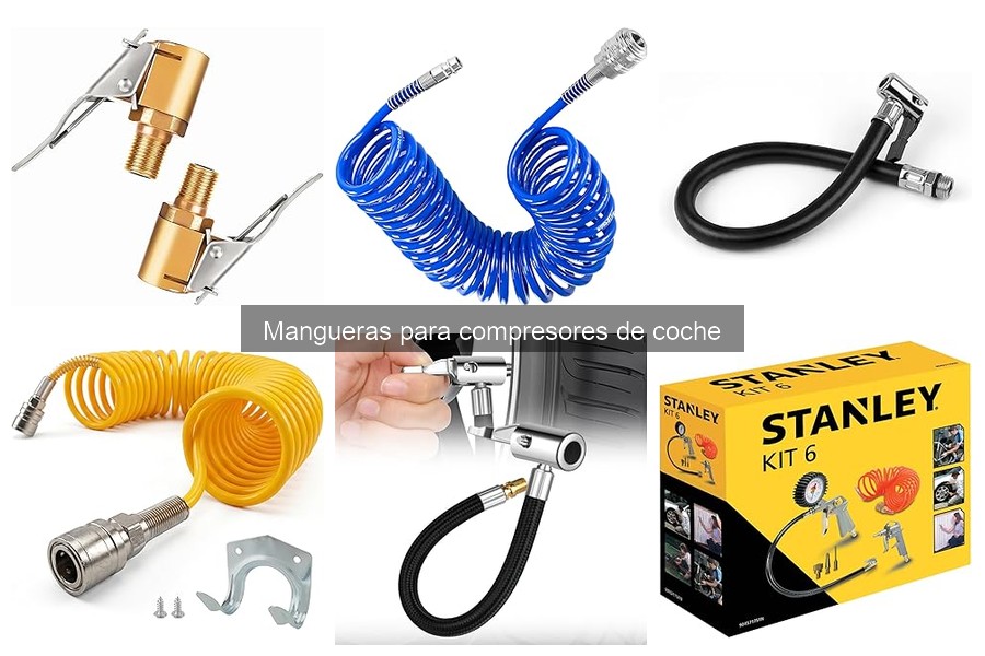 Cómo instalar una manguera para compresores de coche