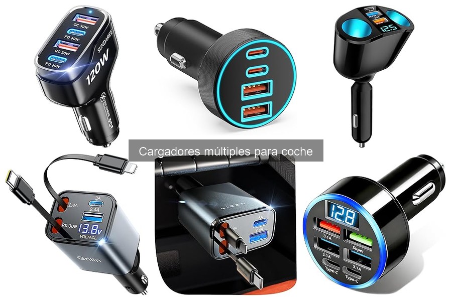 Cómo mantener un cargador múltiple para coche en buen estado