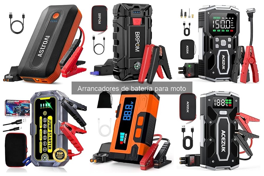 Cómo usar un arrancador de batería para moto correctamente