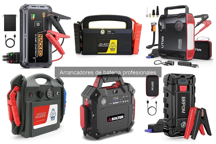 Cómo usar un arrancador de batería profesional correctamente