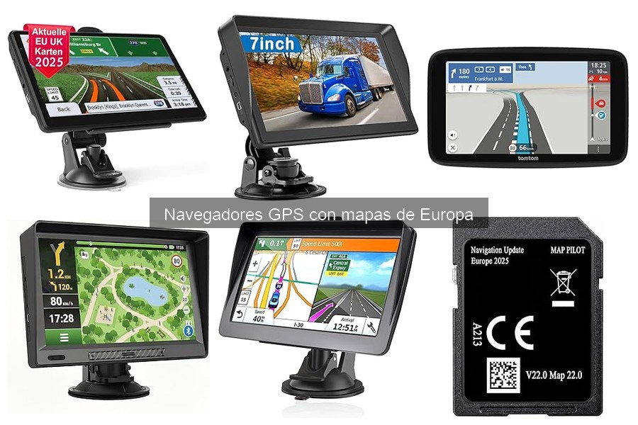 Cómo usar un navegador GPS con mapas de Europa: guía práctica
