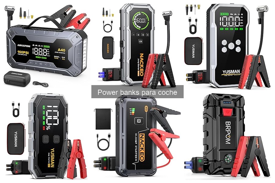 Cómo usar un power bank en el coche: guía práctica