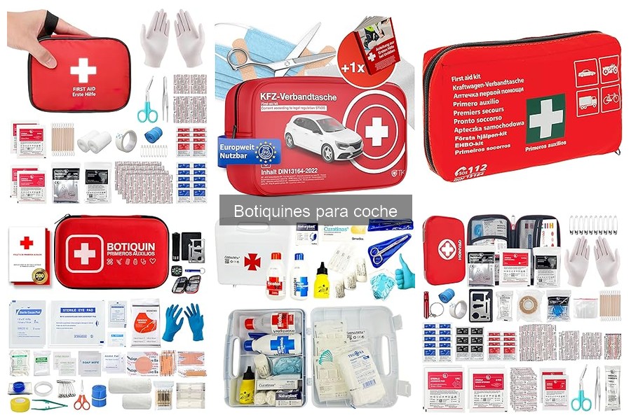 Cómo utilizar un botiquín para coche en emergencias