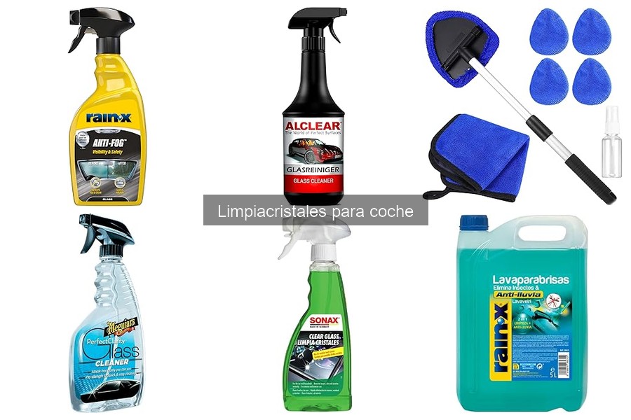 Cómo utilizar un limpiacristales para coche correctamente
