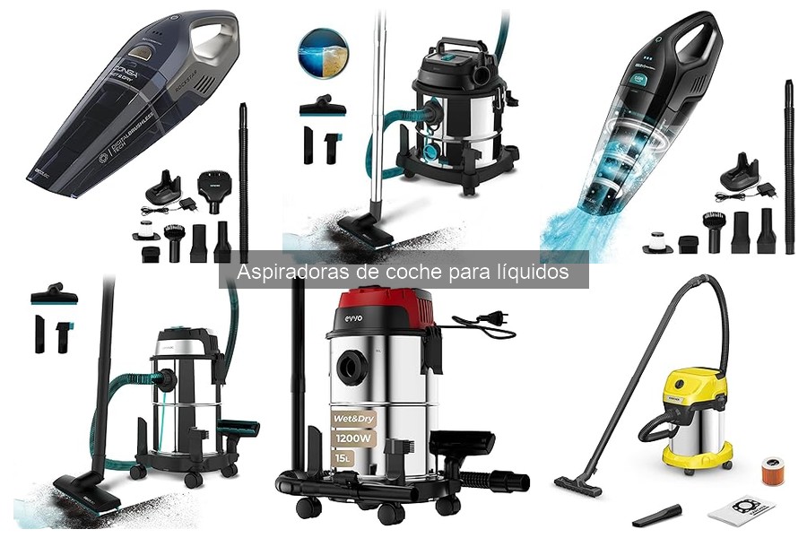 Cómo utilizar una aspiradora de coche para líquidos | Guía práctica
