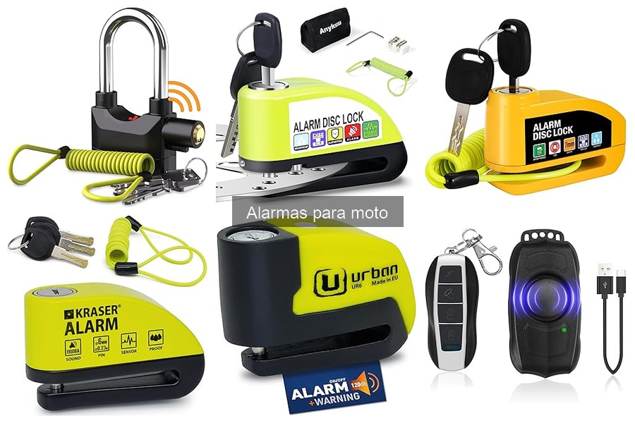 Comparativa Alarmas para Moto y Otros Dispositivos de Seguridad