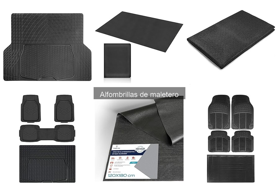 Comparativa: Alfombrillas de Maletero de Goma vs Tela