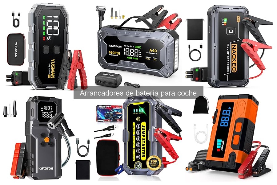 Comparativa: Arrancadores de Batería vs. Cables de Coche