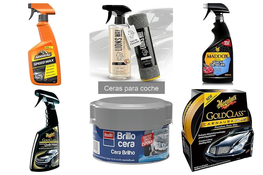 Comparativa: Ceras para coche vs Selladores de pintura