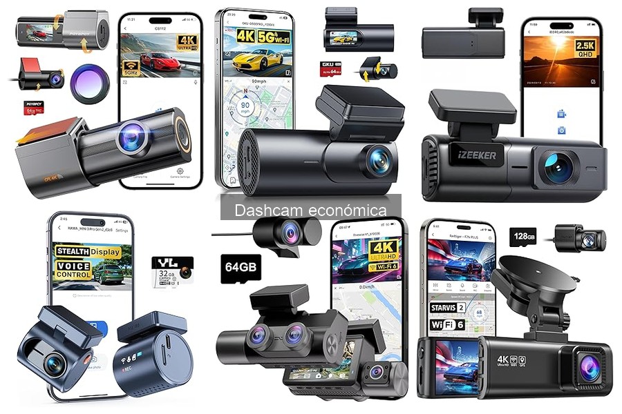 Comparativa: Dashcams económicas vs. modelos premium
