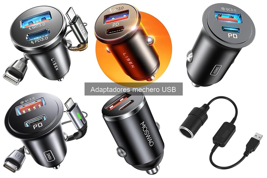 Comparativa de Adaptadores Mechero USB: Mejores Marcas 2023
