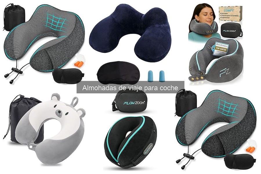 Comparativa de Almohadas de Viaje para Coche: Mejores Marcas