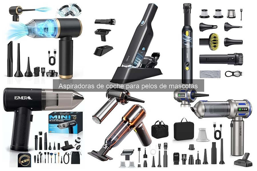 Comparativa de aspiradoras de coche para mascotas: Marca A vs. Marca B