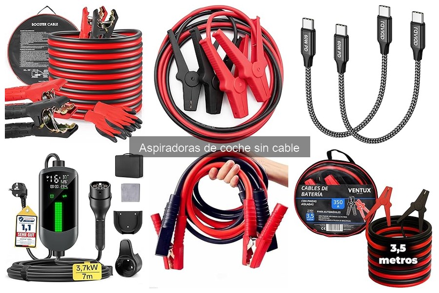 Comparativa de aspiradoras de coche sin cable 2023