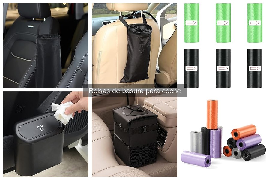 Comparativa de bolsas de basura para coche: reseñas y opiniones