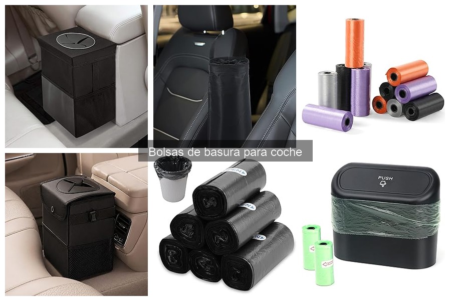 Comparativa de Bolsas de Basura para Coche según Diseño