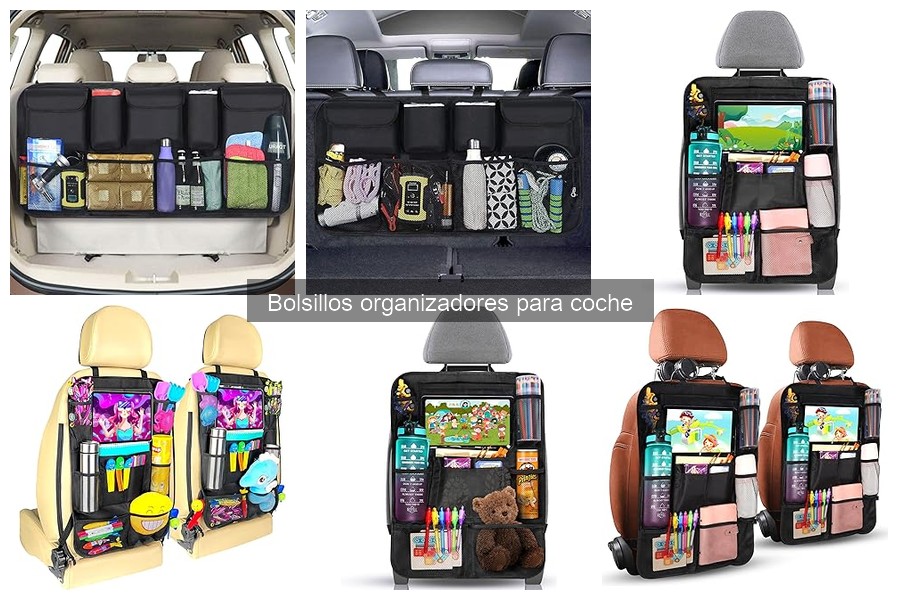 Comparativa de Bolsillos Organizadores para Coche: LIONSTRONG vs URAQT