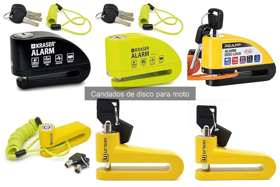 Comparativa de Candados de Disco para Moto: Marcas Destacadas