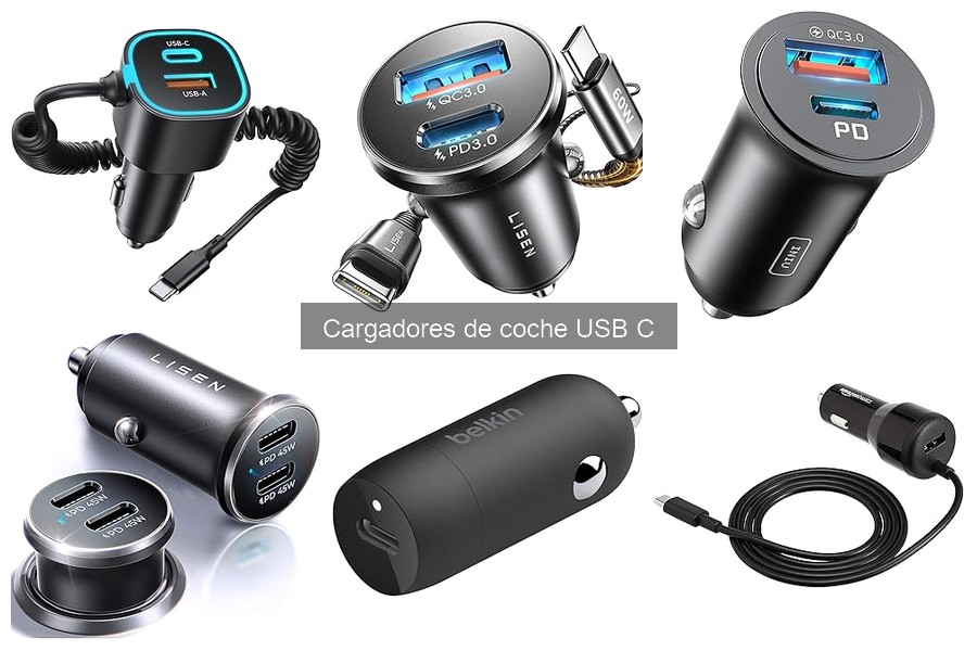 Comparativa de Cargadores de Coche USB-C: Mejores Marcas