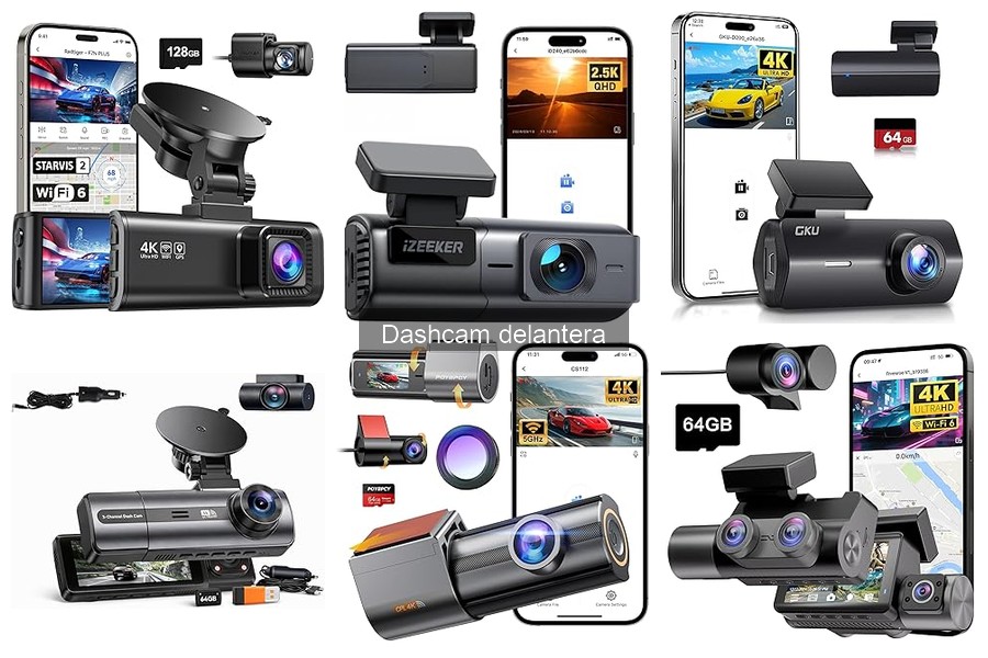 Comparativa de Dashcams Delanteras: GKU, KAWA y WOLFANG