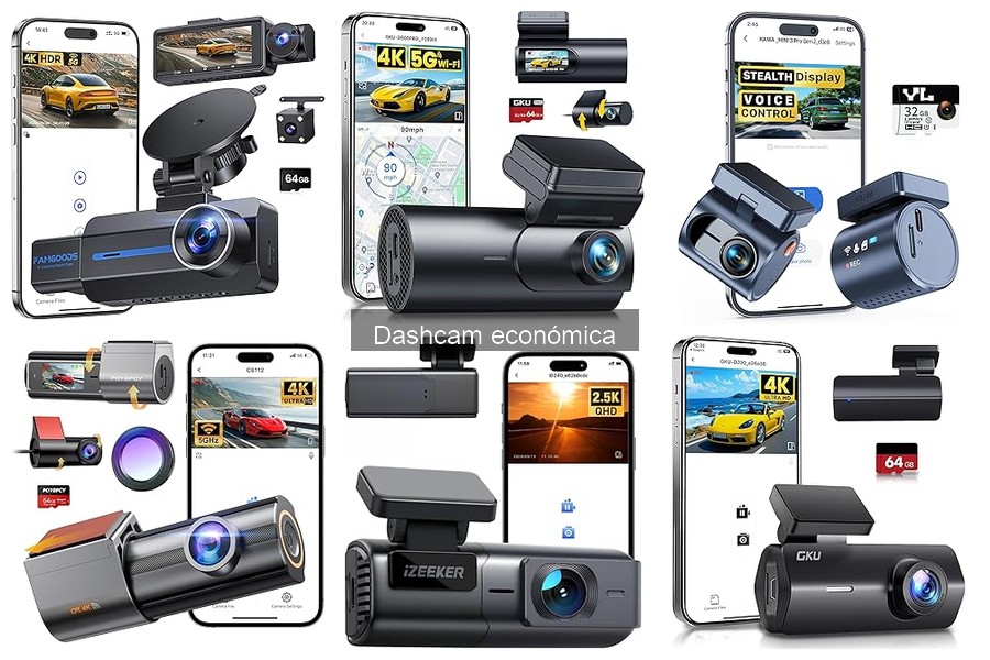 Comparativa de Dashcams Económicas: Mejores Marcas y Modelos