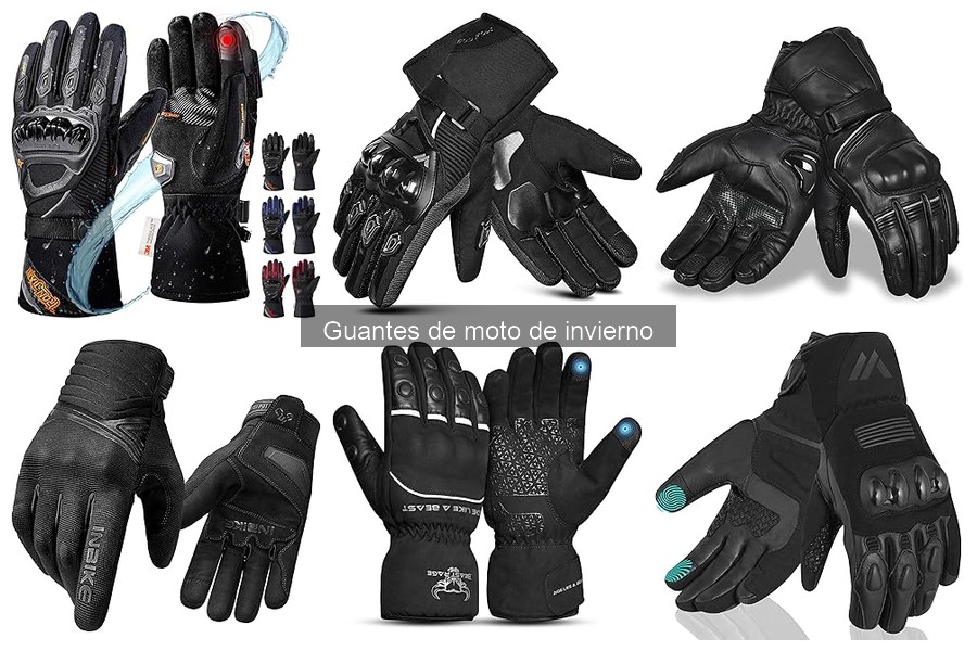 Comparativa de guantes de moto de invierno: las mejores marcas