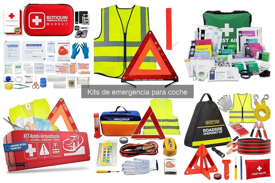 Comparativa de Kits de Emergencia para Coche: Mejores Marcas