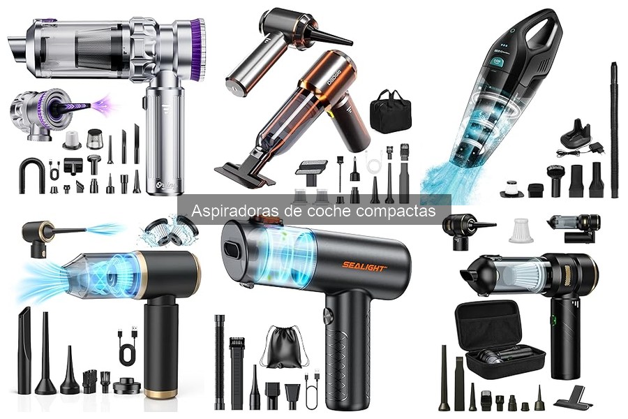 Comparativa de las Mejores Aspiradoras de Coche Compactas 2023