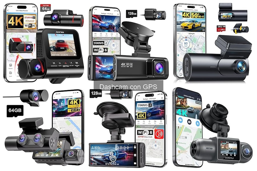Comparativa de las Mejores Dashcams con GPS en 2023