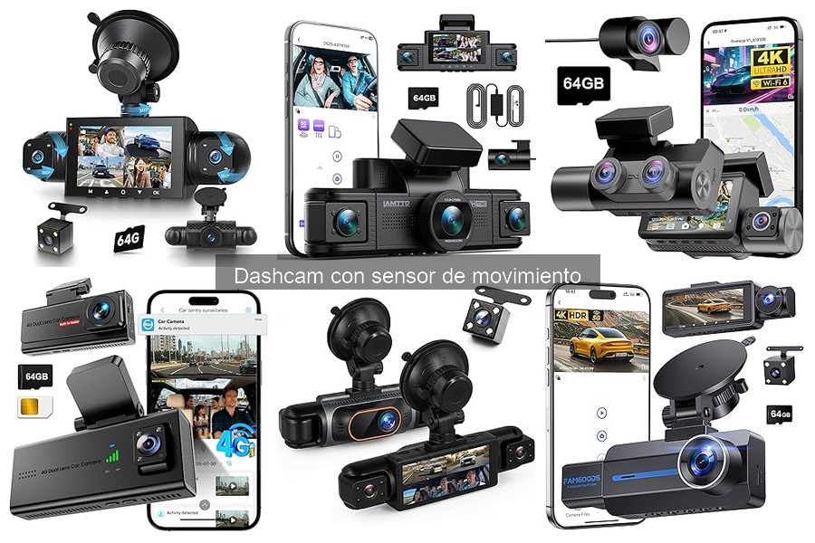 Comparativa de las Mejores Dashcams con Sensor de Movimiento 2024