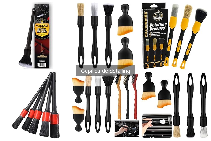 Comparativa de los Mejores Cepillos de Detailing para Coche
