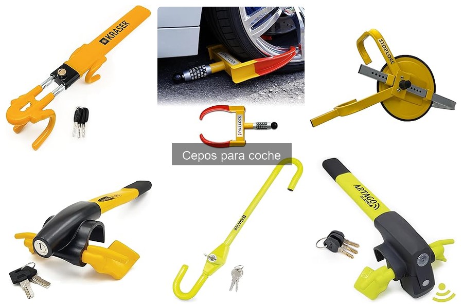 Comparativa de los mejores cepos para coche en 2023