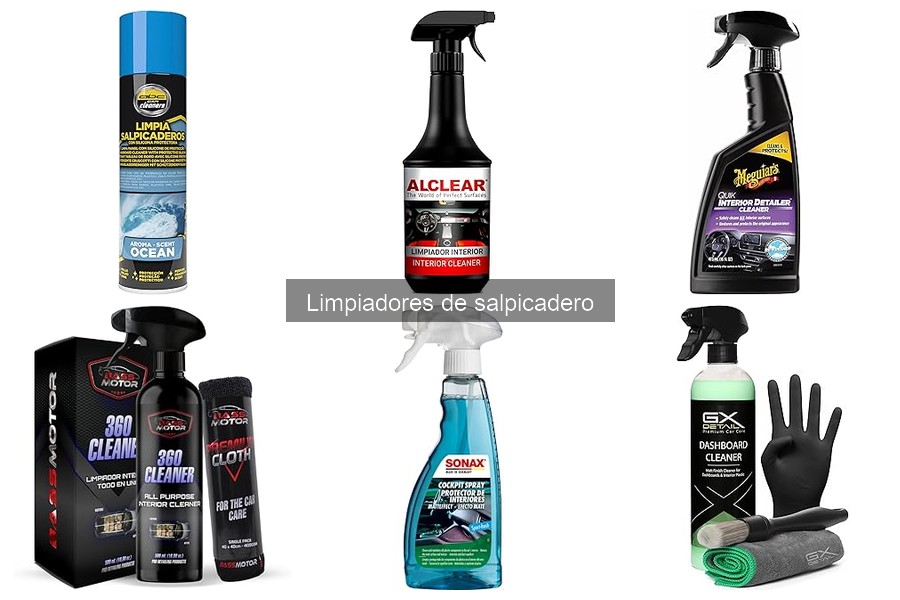 Comparativa de los Mejores Limpiadores de Salpicadero