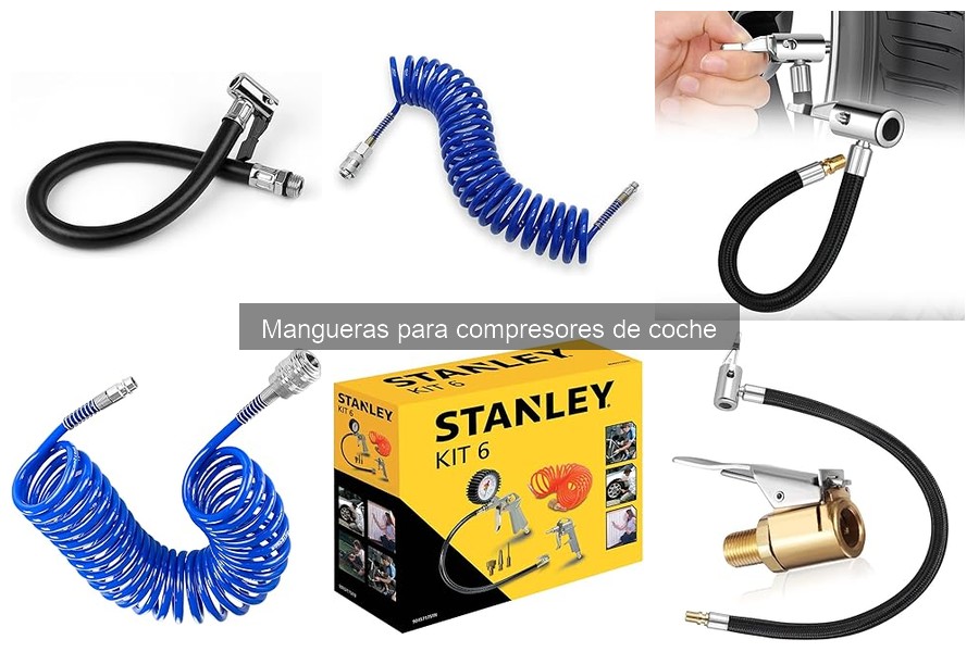 Comparativa de Mangueras para Compresores de Coche