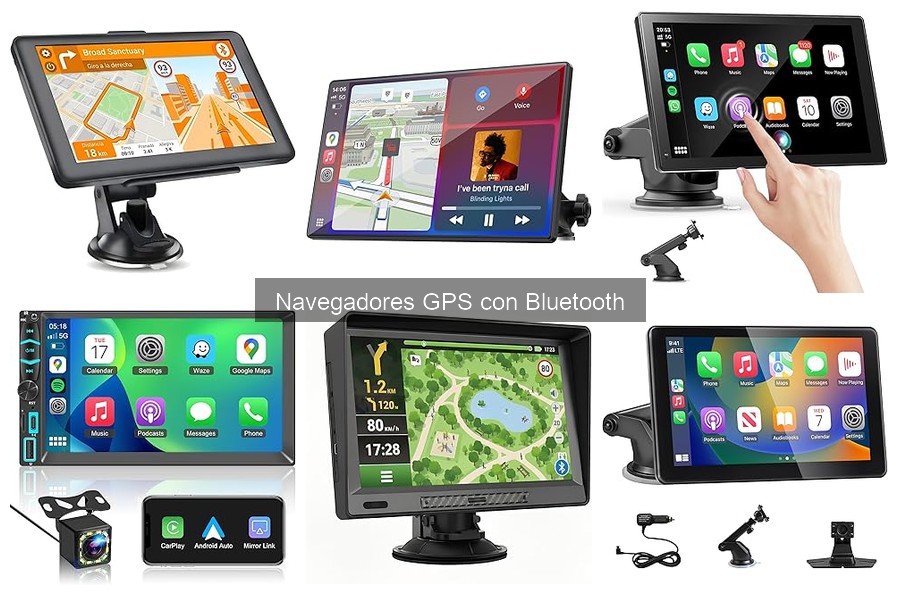 Comparativa de navegadores GPS con y sin Bluetooth