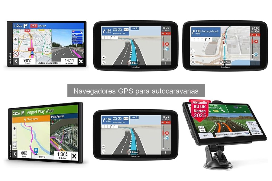 Comparativa de Navegadores GPS para Autocaravanas