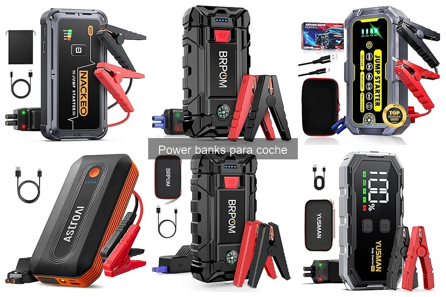 Comparativa de Power Banks para Coche: AstroAI vs. GARRTECH vs. YUSMAN