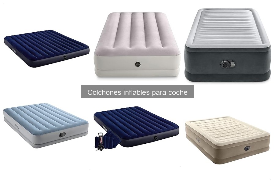 Comparativa de precios: Colchones inflables para coche