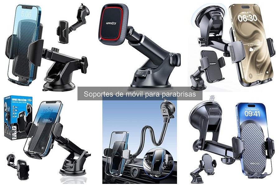 Comparativa de precios: Soportes de móvil para parabrisas