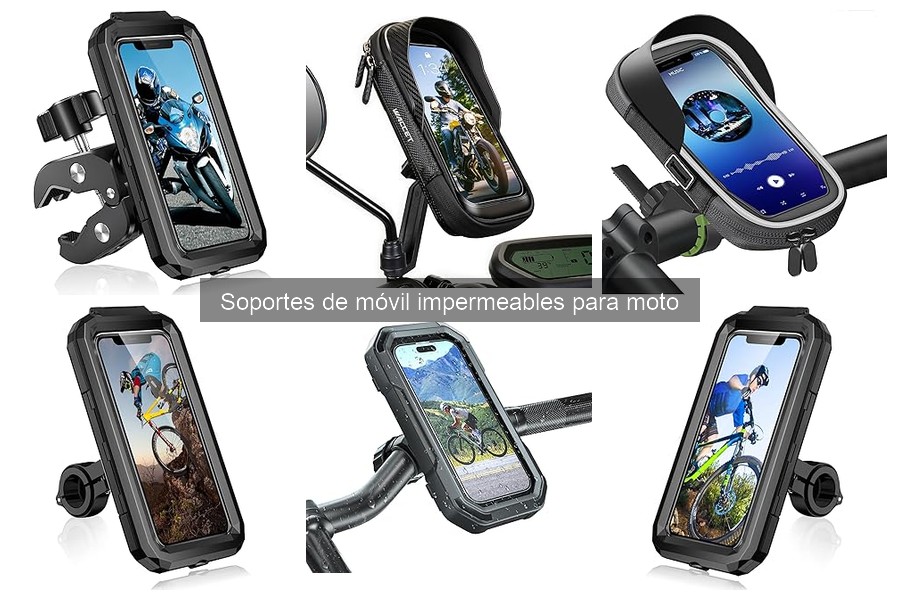 Comparativa de Soportes de Móvil Impermeables para Moto