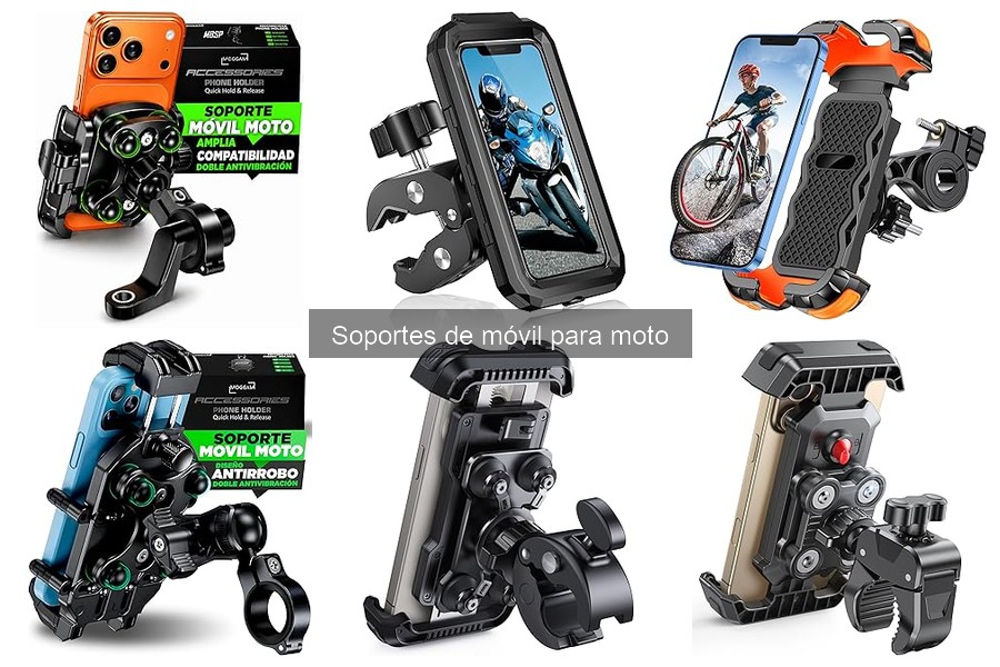 Comparativa de Soportes de Móvil para Moto: Mejores Marcas 2023
