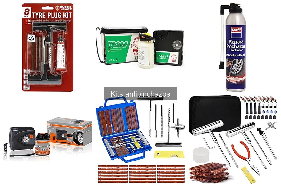 Comparativa entre Kits Antipinchazos y Neumáticos de Repuesto