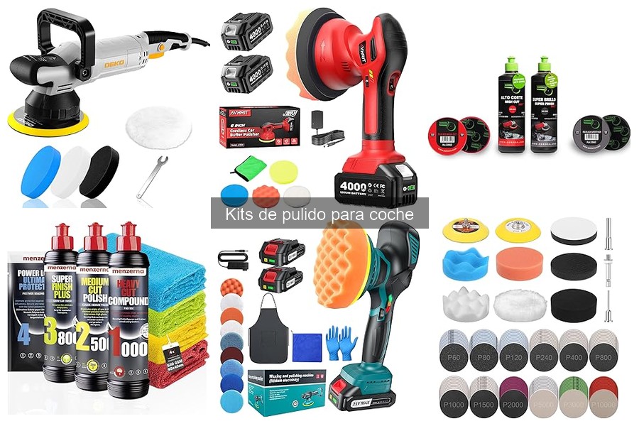 Comparativa: Kits de pulido manuales vs eléctricos para coche