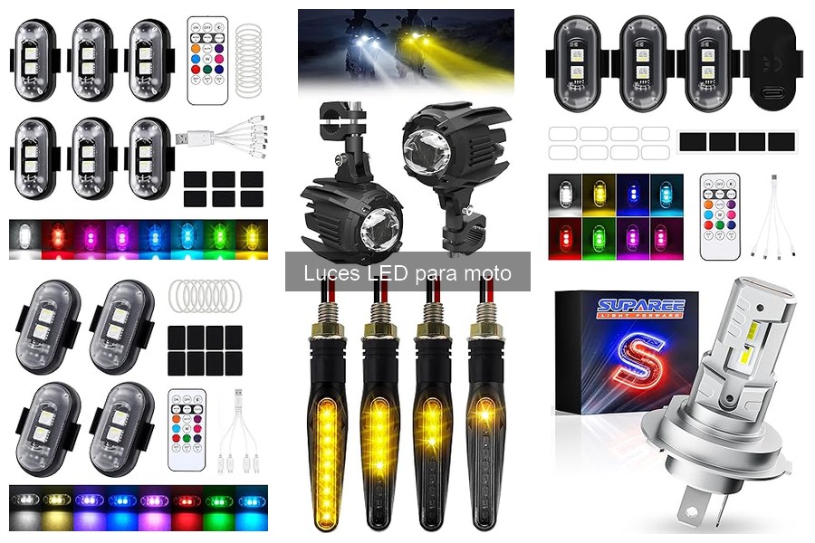 Comparativa Luces LED vs Bombillas Halógenas para Motos