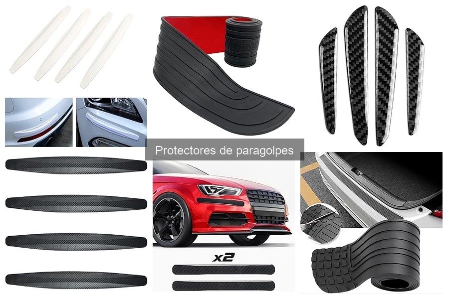 Comparativa protectores de paragolpes: goma vs. plástico